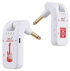 Цифрова радіосистема для гітари (інструментальна) Deviser WS-4 2.4G White