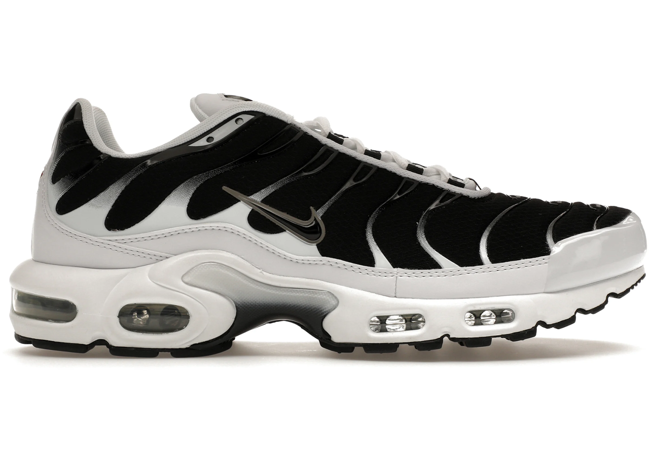 Кросівки Nike Air Max Plus White Black Metallic Pewter - CD0609-102