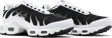 Кросівки Nike Air Max Plus White Black Metallic Pewter - CD0609-102, фото 3