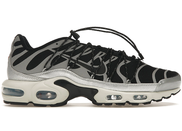 Кросівки Nike Air Max Plus Toggle Lacing Grey Herren Black Metallic Silver – FD0799-001, фото 1