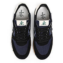 Кросівки Premiata Dark Blue Black White, фото 5