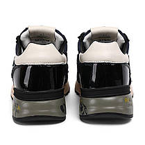 Кросівки Premiata Dark Blue Black White, фото 6