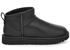 Зимові черевики UGG Classic Ultra Mini Leather Black