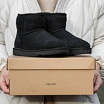 Зимові черевики UGG Classic Mini II Boot Black - 1016222-BLK, фото 3