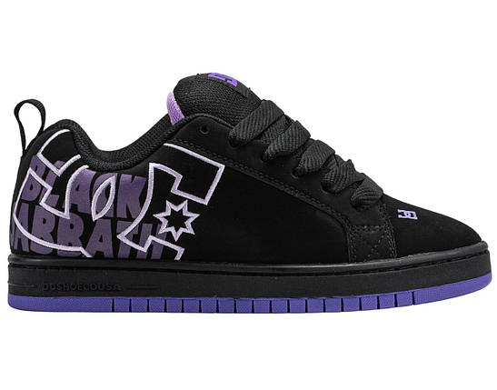 Кросівки DC Court Graffik x Black Sabbath Purple, фото 1