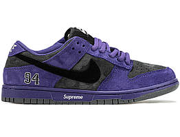 Кросівки Nike SB Dunk Low x Supreme Ink Purple - HQ8487-500