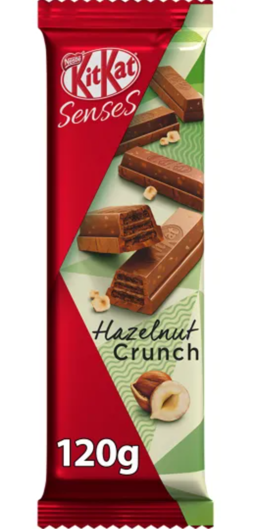 Шоколад KitKat Senses Hazelnut Crunch 120г, фото 1