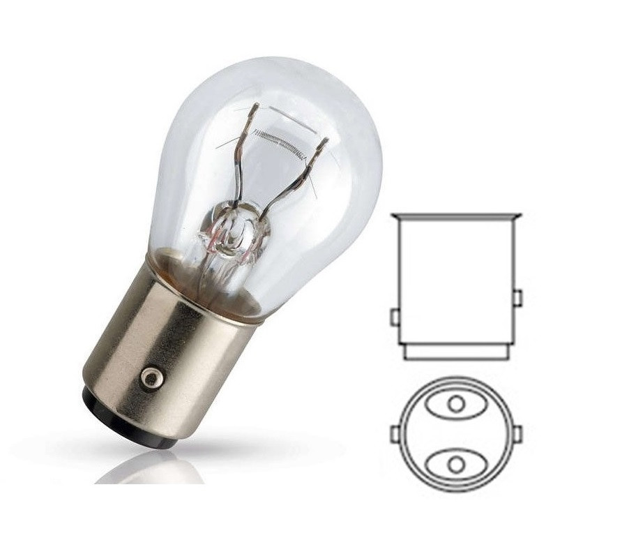 BOSCH P21/5W BAY15d 12V Лампа розжарювання