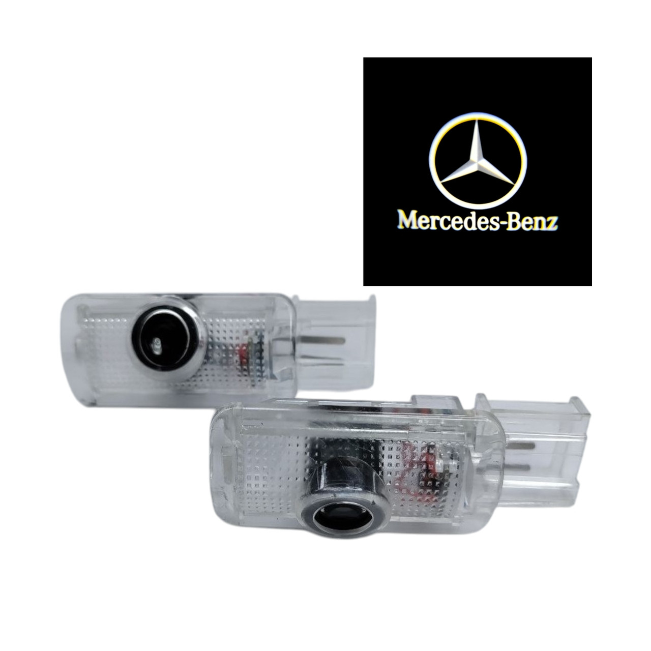 Світлодіодне штатне підсвічування на дверях автомобіля з логотипом Mercedes R, ML, GL