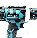 Ударний шуруповерт Makita DTW486 з металевим патроном 10 мм Дриль-шуруповерт Макіта Шукупокрут з АКБ 24V, фото 5