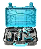 Ударний шуруповерт Makita DTW486 з металевим патроном 10 мм Дриль-шуруповерт Макіта Шукупокрут з АКБ 24V, фото 8