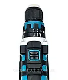 Ударний шуруповерт Makita DTW486 з металевим патроном 10 мм Дриль-шуруповерт Макіта Шукупокрут з АКБ 24V, фото 9