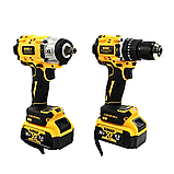 Набір інструментів 2в1 DeWalt 36V Набір DeWalt DCF922 DeWalt DCD996 Набір гайковерт+шуруповерт Деволт, фото 4