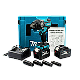 Зручний акумуляторний гайковерт Макіта 36V 9AH Компактний гайковерт Makita DTW850BL Безщітковий гайковерт, фото 8