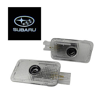 Світлодіодне штатне VIP підсвічування на дверях автомобіля з логотипом Subaru