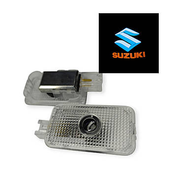 Світлодіодне штатне підсвічування на двері автомобіля з логотипом Suzuki