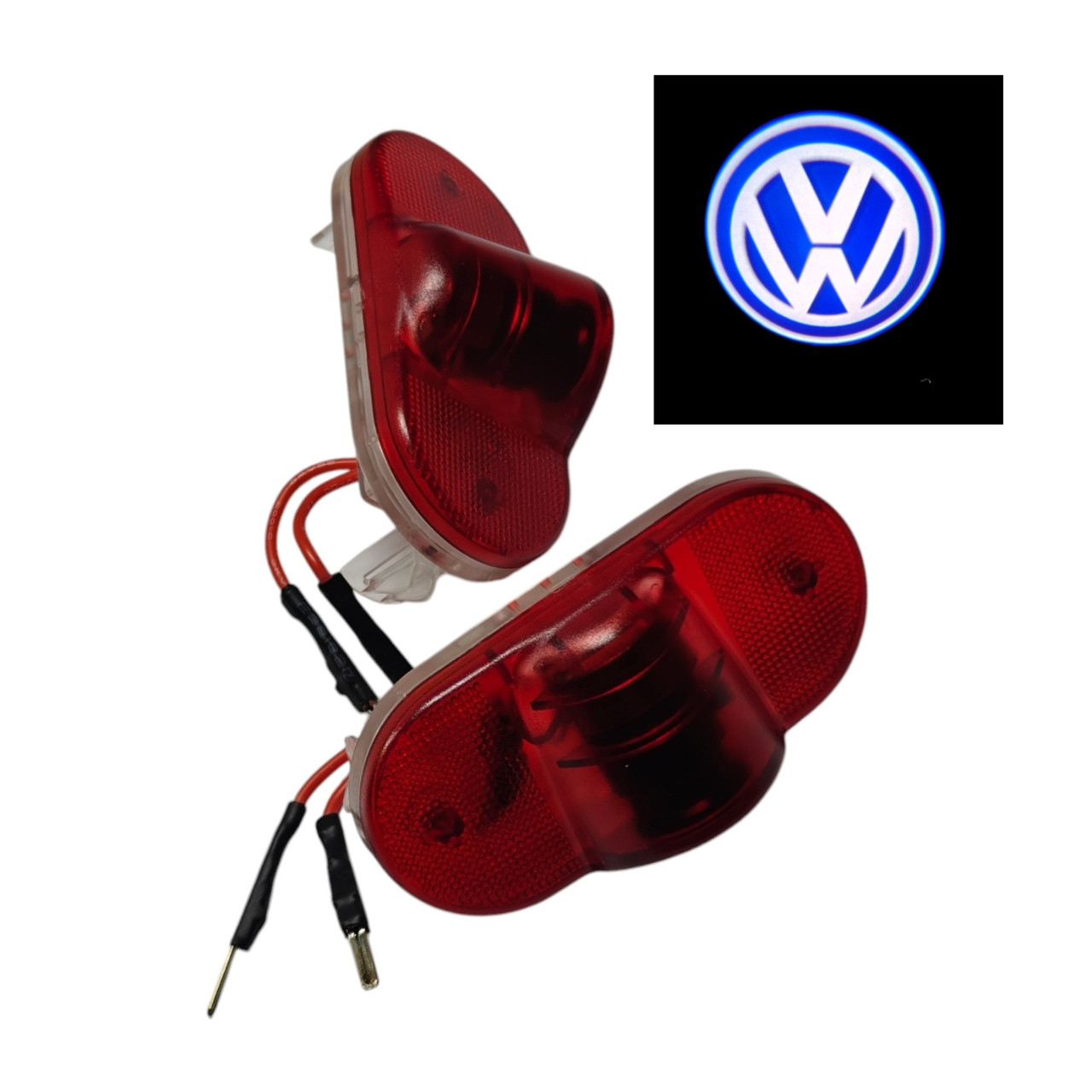 Світлодіодне штатне підсвічування на дверях автомобіля з логотипом Volkswagen,Golf 4 Beetle Touran Lavida