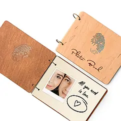 Крафтбук "Відбиток" зі світлою обкладинкою та бежевими сторінками