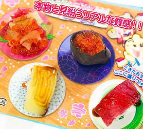 Японський набір солодощів Diy Kracie Popin Cookin "Sushi Making Kit" Солодкі суші, фото 3
