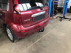 Фаркоп Nissan Note E11 2006-2013 (Ниссан Ноут Е11) польський, фото 3