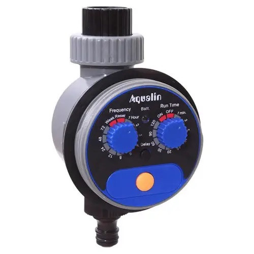 Таймер поливу, подачі води з кульовим клапаном, мех. упр Aqualin YL21525, фото 1