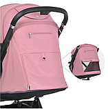 Коляска дитяча EL CAMINO ME 1127-B BEYA S Blush Pink, фото 5