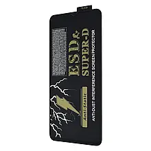 Захисне скло ZTE Blade A52 проклеювання по всій поверхні, чорне