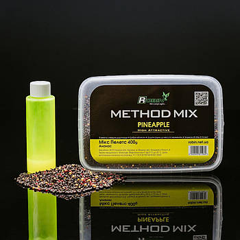 Прикорм METHOD-MIX ROBIN HIGH ATTRACTIVE Pineapple 400 g.