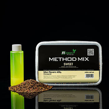 Прикормка METHOD-MIX ROBIN HIGH ATTRACTIVE Sweet 400 g.