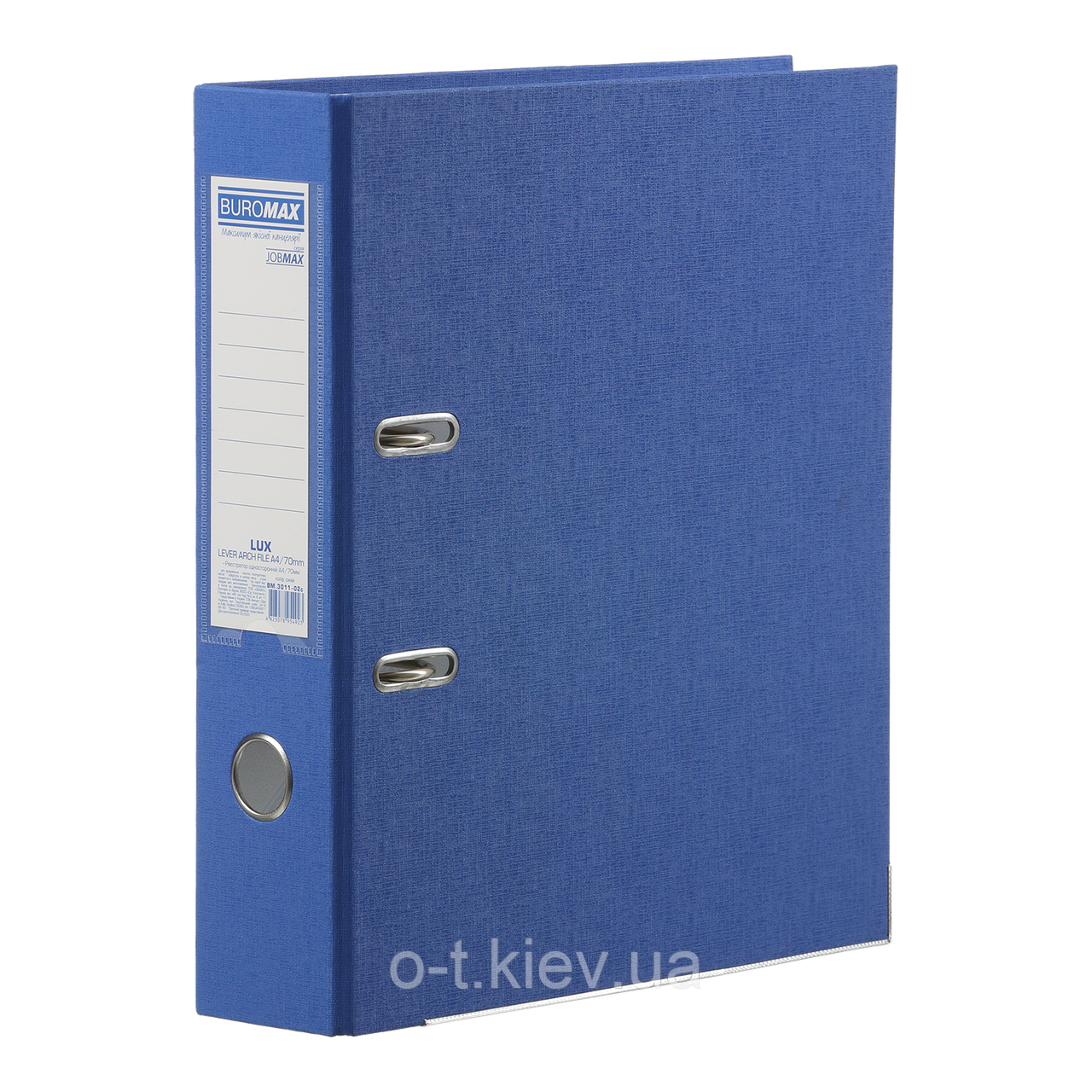Папка-реєстратор двостороння LUX,, А4, ширина торця 70 мм BM.3011, фото 1