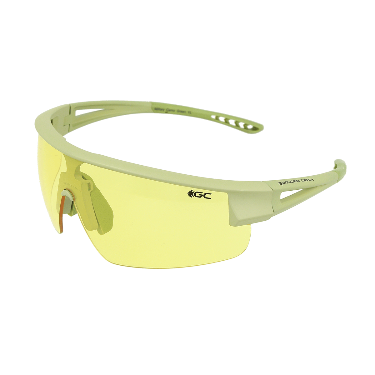 Окуляри захисні GC Military Camo Green Yellow, фото 1
