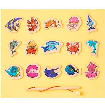 Дерев'яна іграшка Риболовля магнітна MD1521 G-Rich