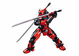 Конструктор SLUBAN M38-B1297 Mecha Червоний Робот Red Armor Master Deadpool  – 554 деталі, фото 5
