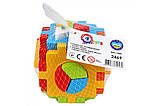 Сортер Розумний малюк  Логіка 2  ТЕХНОК 2469 Виготовлено в Україні Якість, фото 3