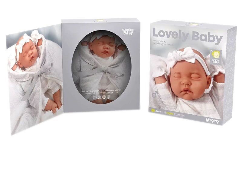 Пупс YT 12-3 D з ковдрою, висота 31 см, фото 1