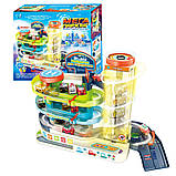 Інтерактивний автотрек WToys 92629 Українська озвуча, підіймач, машинки, фото 3