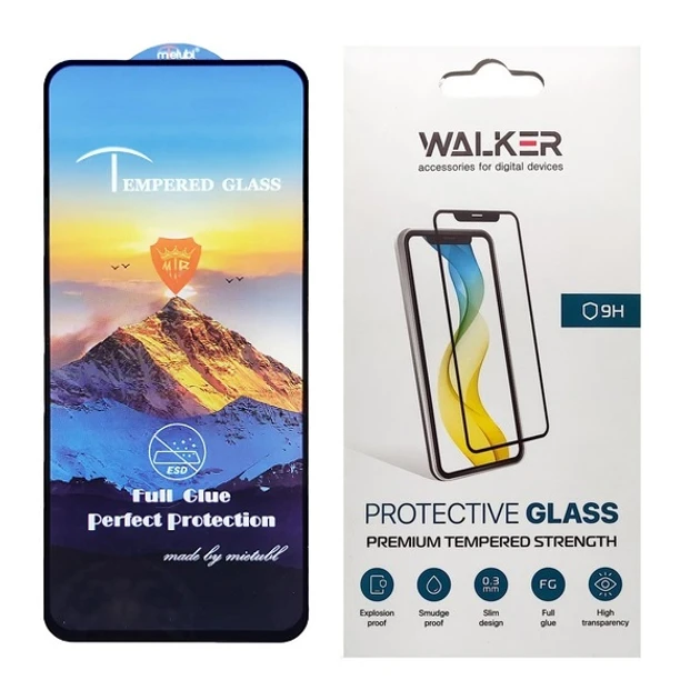 Захисне скло Mietubl ESD Anti-Static для Samsung Galaxy A11, M11, A115, M115 з чорною рамкою