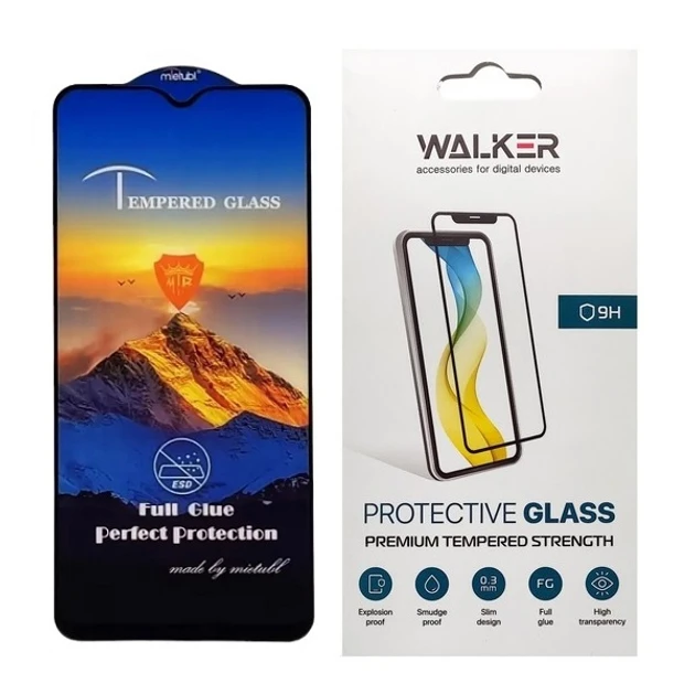 Захисне скло Mietubl ESD Anti-Static для Samsung M205 Galaxy M20 з чорною рамкою