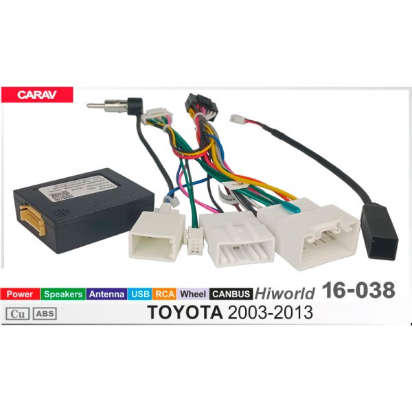 Проводка Toyota Matrix 2003-2008 DriveX (16-038)