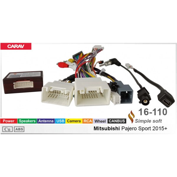 Проводка Mitsubishi Pajero Sport 2015-2022  DriveX (16-110)