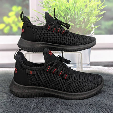 Кросівки жіночі Progress чорні текстильні сітка 4841, фото 1