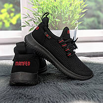 Кросівки жіночі Progress чорні текстильні сітка 4841, фото 5