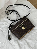 Сумка Louis Vuitton Classic Lambskin LUX — без цеглинки коричневий Є