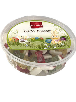 Желейні цукерки Favorina Easter Bunnies 600 г Німеччина, фото 4