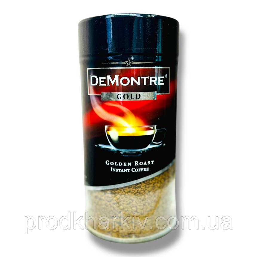 Кава розчинна Demontre GOLD 200 грамів, фото 1
