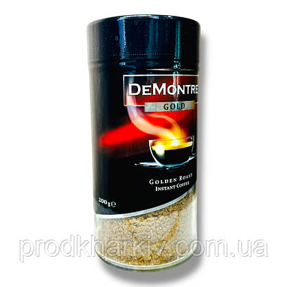 Кава розчинна Demontre GOLD 200 грамів, фото 2