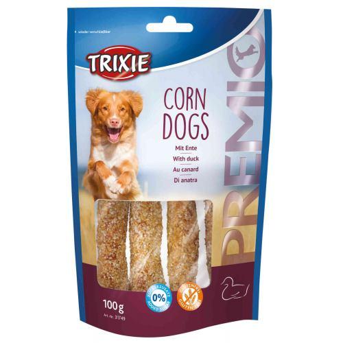 Ласощі Trixie Premio Corn Dogs для собак з качкою і сиром'ятною шкірою 100 г (*)