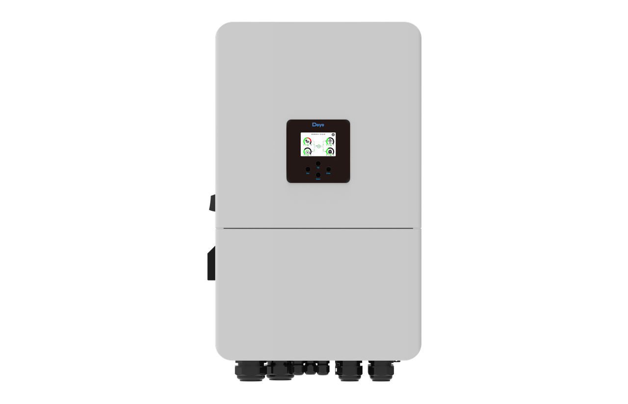 Гібридний інвертор SUN-15K-SG05LP3-EU-SM2 Deye WiFi (15 kW, 3 фази, 2 MPPT, LV), фото 1