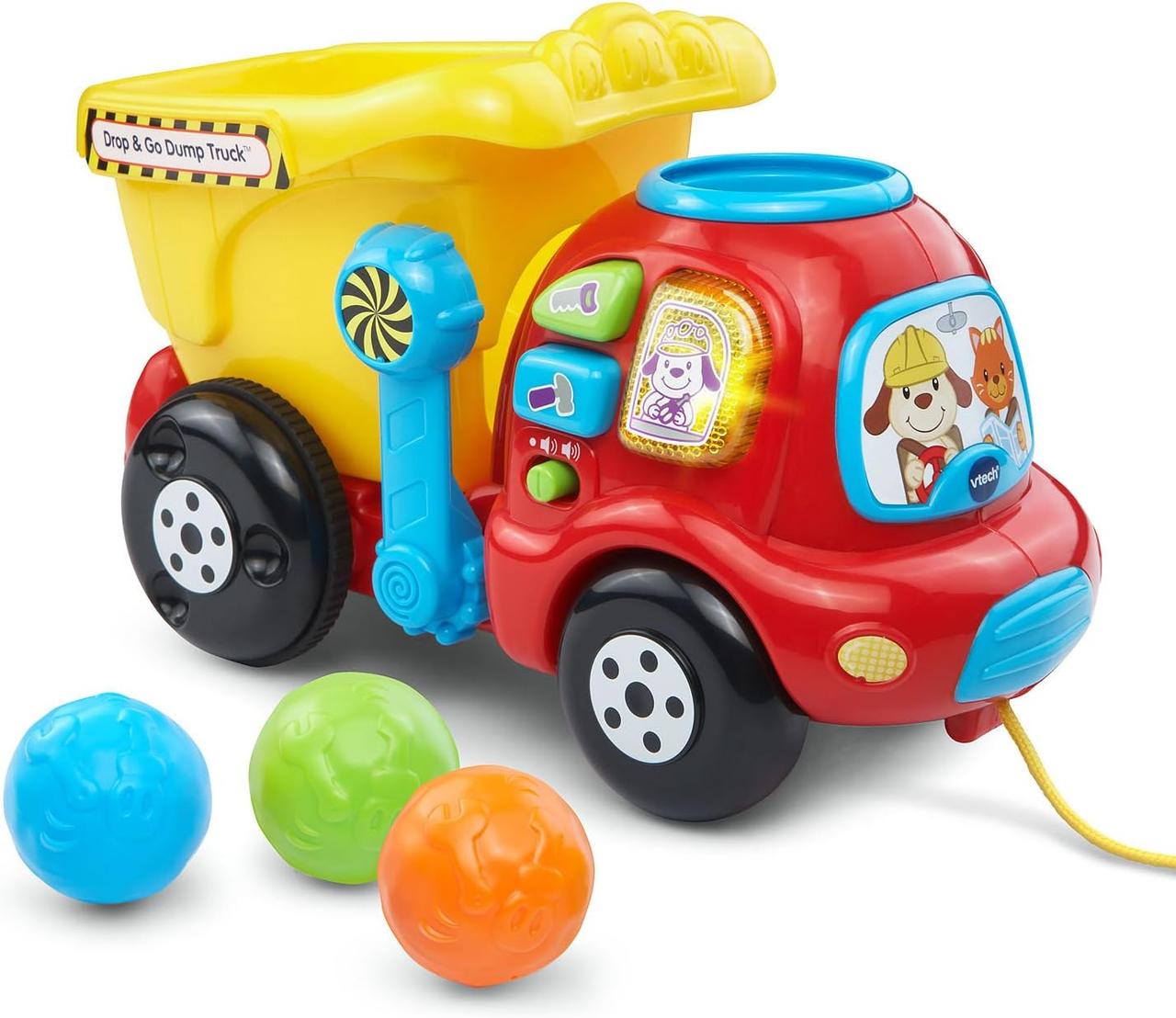 Розвиваюча іграшка VTech Drop and Go Dump Truck Музичний вантажівка