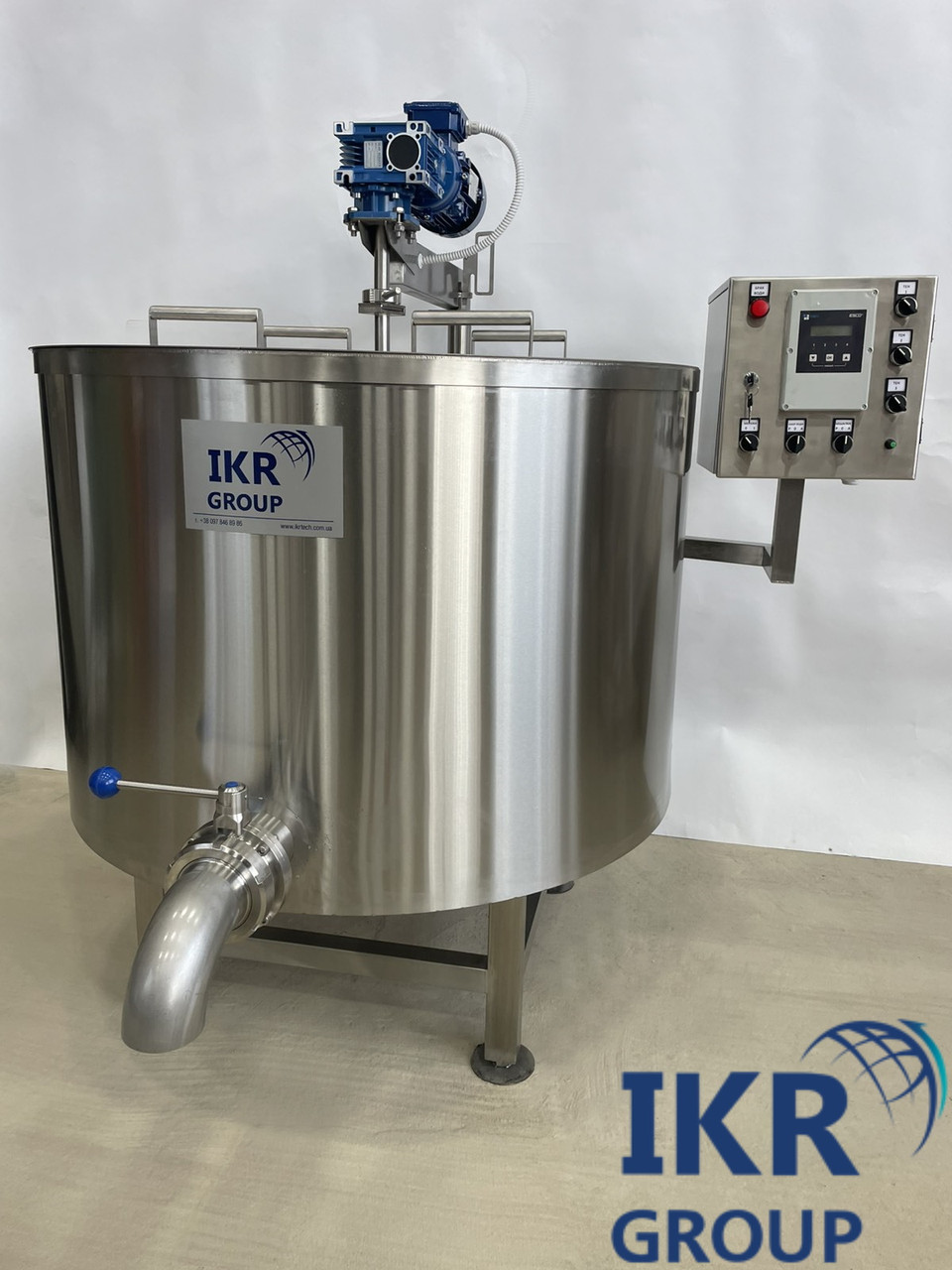 Сироварня-пастеризатор 400 літрів IKR Group automatic